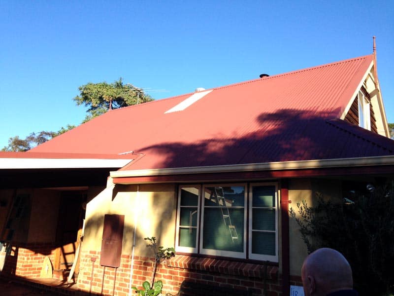Roof Restoration Red